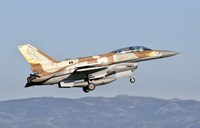 Framed Israeli Air Force F-16I Sufa