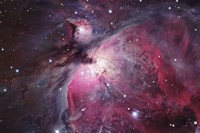 Framed Orion Nebula (close-uo)