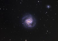 Framed Spiral Galaxy in Virgo
