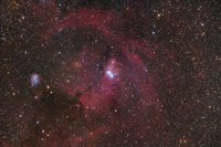 Framed Cone Nebula region in Monoceros