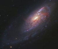Framed Spiral Galaxy in Canes Venatici