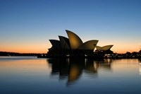 Framed Sydney Opera House at Dawn, Sydney, Australia