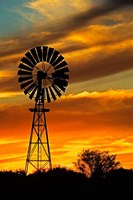 Framed Windmill, Oodnadatta Track, Outback, Australia
