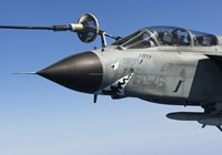 Framed Italian Air Force Tornado IDS In-Flight Refuel