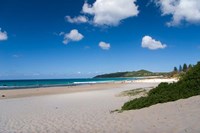Framed Australia, Byron Bay's beautiful turquoise beaches