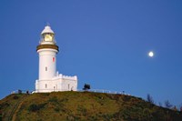 Framed Byron Bay, Australia Lighthouse landmark