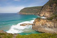 Framed Cliffs at Maingon Bay, Tasman Peninsula, Australia