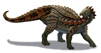 Framed Scelidosaurus Dinosaur of the Early Jurassic Period