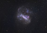Framed Large Magellanic Cloud