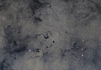Framed Snake Nebula in Ophiuchus