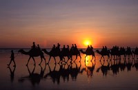 Framed Cable Beach, Broome, Kimberley, Australia