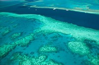 Framed Australia, Whitsunday Coast, Great Barrier Reef (horizontal)