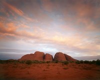 Framed Olgas, Uluru-Kata Tjuta NP, Northern Territory, Australia