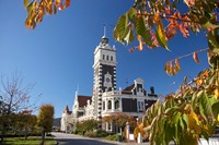 Framed Autumn, Train Station, Dunedin, South Island, New Zealand