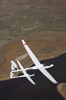 Framed Gliders Racing near Omarama, South Island, New Zealand