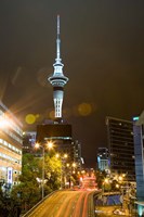 Framed Skytower, Hobson St, Auckland, North Island, New Zealand