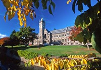 Framed Clocktower, University of Otago, Dunedin, New Zealand