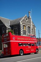 Framed Bus tour and Arts Centre, Christchurch, New Zealand
