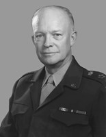 Framed Dwight D Eisenhower