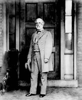 Framed General Robert E Lee Standing