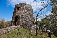 Framed Old Sugar Mill in Mount Healthy National Park, Road Town, Tortola