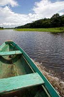 Framed Dugout canoe, Arasa River, Amazon, Brazil