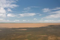 Framed Meeting of the waters at Santarem, Amazon, Brazil