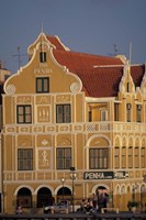 Framed Penha and Sons Building, Willemstad, Curacao, Caribbean