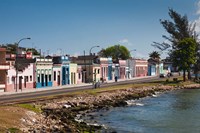 Framed Cuba, Matanzas, Waterfront, Bahia de Matanzas Bay (horizontal)