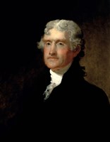 Framed Thomas Jefferson (color)