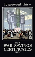 Framed Buy War Savings Certificates