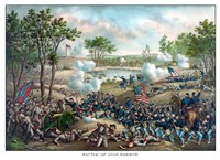 Framed Battle of Cold Harbor
