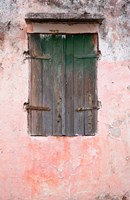 Framed Exterior of Building, St Pierre, Martinique, French Antilles, West Indies