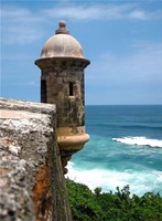 Framed Puerto Rico, San Juan, Fort San Felipe del Morro