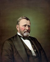 Framed Ulysses S Grant (color portrait)