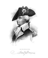 Framed General Anthony Wayne (Revolutionary War)