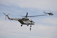Framed Czech Air Force Mi-171 Hips Training for Service