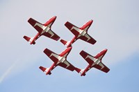 Framed Snowbirds 43 Squadron of the Royal Canadian Air Force