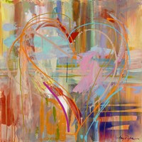 Framed Abstract Heart