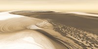 Framed Chasma Boreale, a Flat-Floored Valley on Mars' North Polar Ice Cap