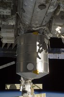 Framed Permanent Multipurpose Module attached to the International Space Station