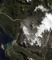 Framed Chaiten Volcano