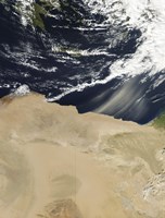 Framed Dust Storm over Egypt