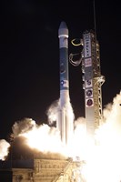 Framed United Launch Alliance Delta II Rocket Lifts off from its Launch Complex