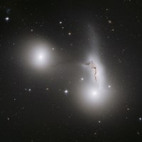 Framed Cluster of Interacting Galaxies