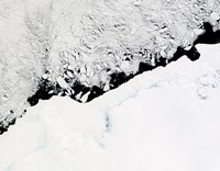 Framed East Antarctica's Prince Olav Coast