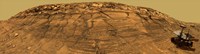 Framed Mars Exploration Rover Opportunity Inside Endurance Crater
