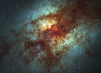 Framed Super Star Clusters in Dust-Enshrouded Galaxy