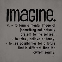 Framed Definitions-Imagine IV