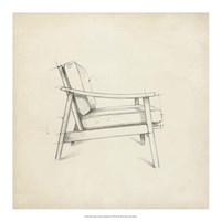 Framed Mid Century Furniture Design III